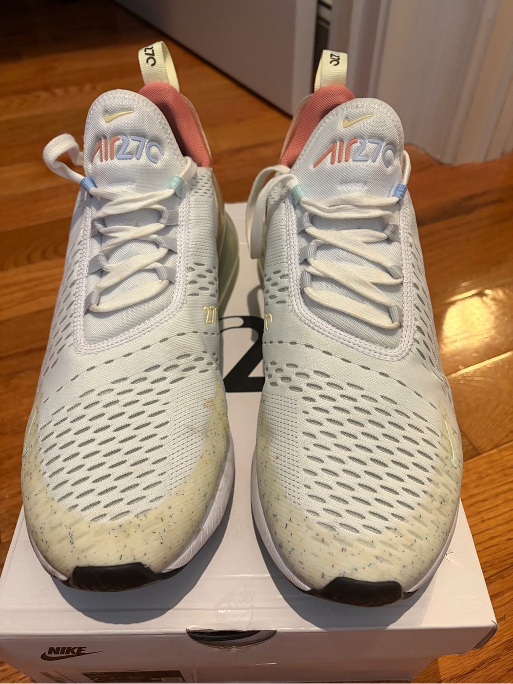 Nike Air270 White Pastel Gradient Men’s Sneakers